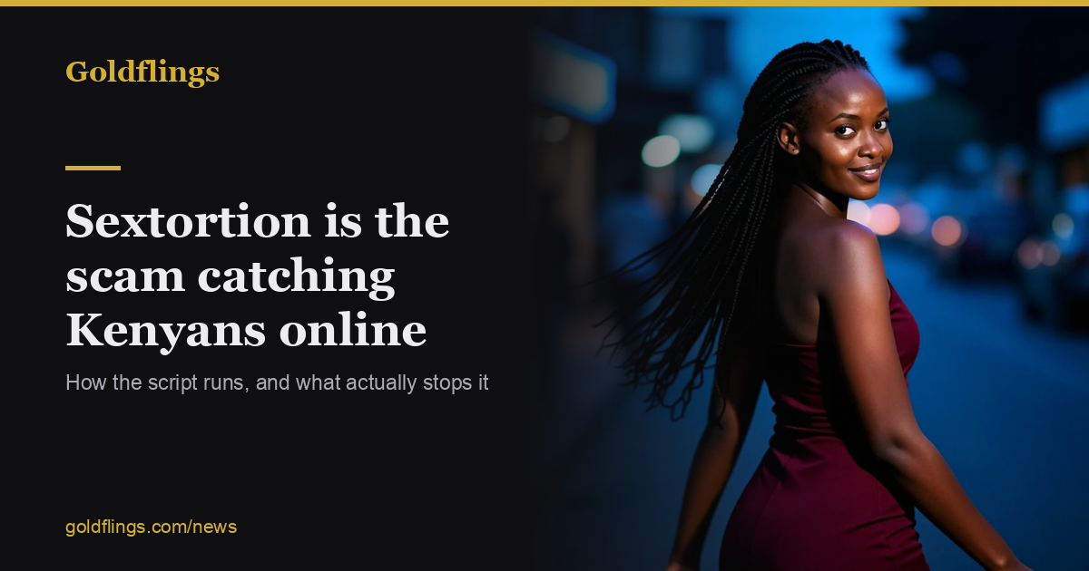 Sextortion is the scam catching Kenyans online right now